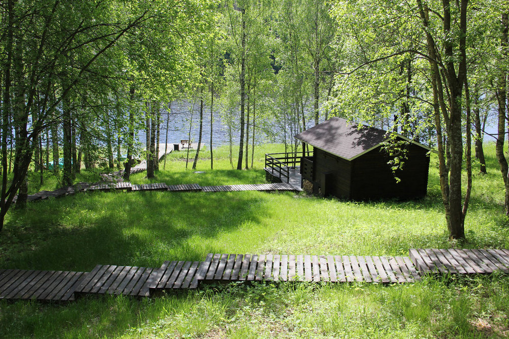 Снять дом в Карелии на берегу озера