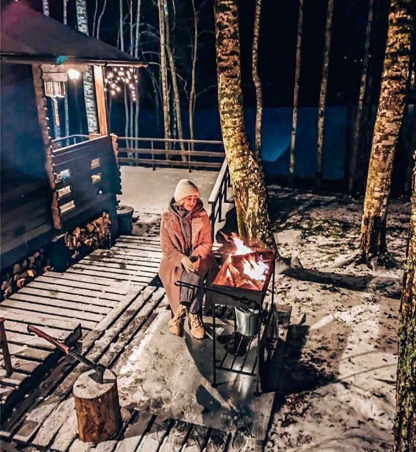 Зачем ехать зимой на турбазу рядом с озером | Советы туристам | База отдыха  Хутор Салокюля